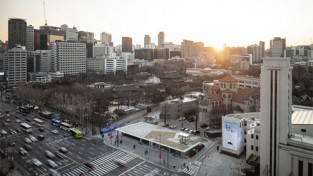 총독부 체신국 건물 터에 800㎡ 시민공간 '서울마루' 18일 개장식